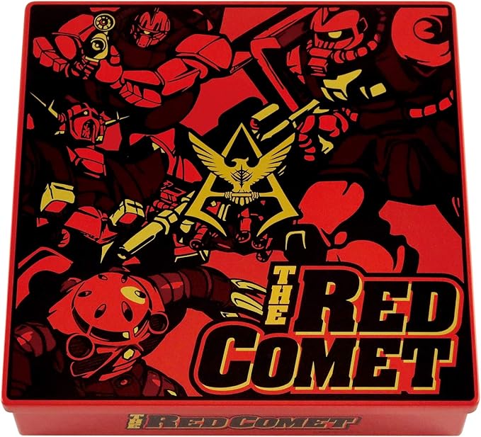 Amazon ハート 赤い彗星シャア専用チョコ缶 1缶 チョコ9個 ハート チョコレート菓子 通販