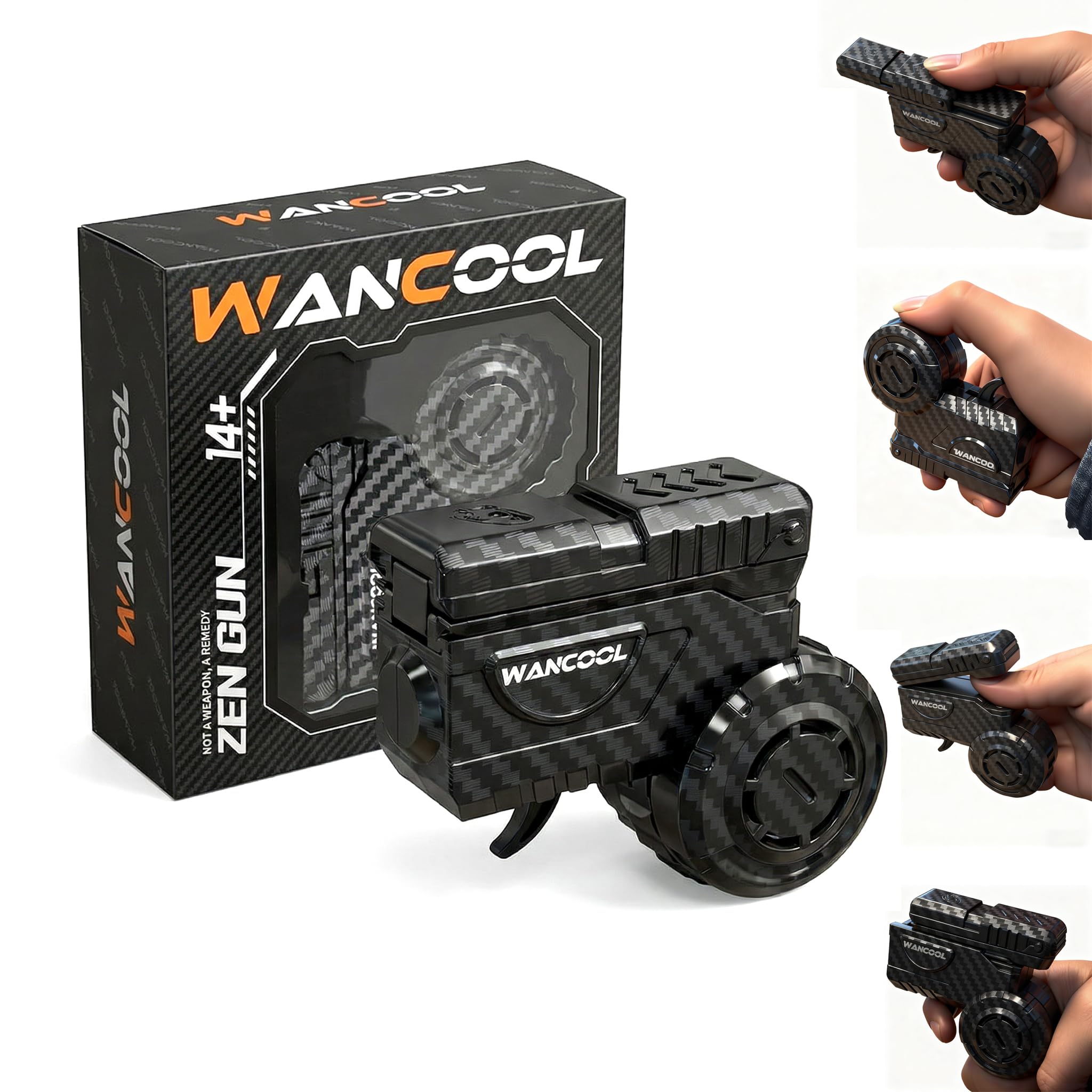 Photo 1 of Wancool Restless Toy Compression Toy - ASMR 3D Printed Stress Relief Tool with Sound Simulation for Adults & Boys