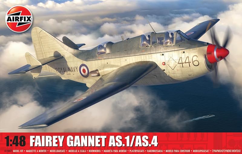 Airfix Fairey Gannet AS.1/AS.4 1:48 Scale Model Kit