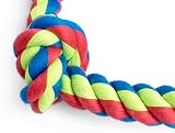 Petface Toyz Triple Knot Rope Dog Toy Small view 3