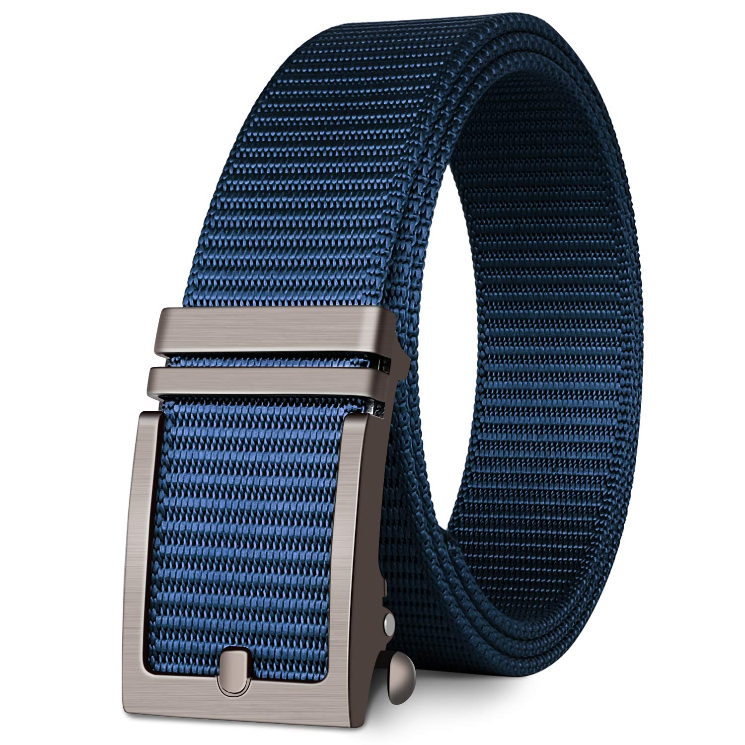 Fairwin Nylon  Belts, Ratchet Belt/No Holes Full Adjustable  Belt