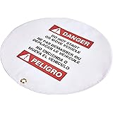 AmazonCommercial Lockout Steering Wheel Cover, 15" Diameter