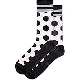 Hot Sox mens Fun Sports and Athletics Crew Socks - 1 Pair Pack - Cool & Funny Novelty Fashion Gifts