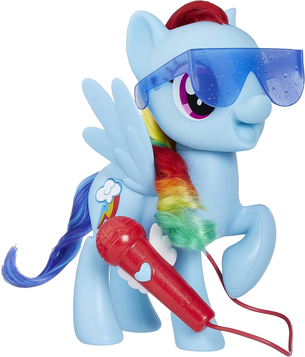 Hasbro E1975100 - Great Singing Rainbow Dash Doll with Voice and Sound Function