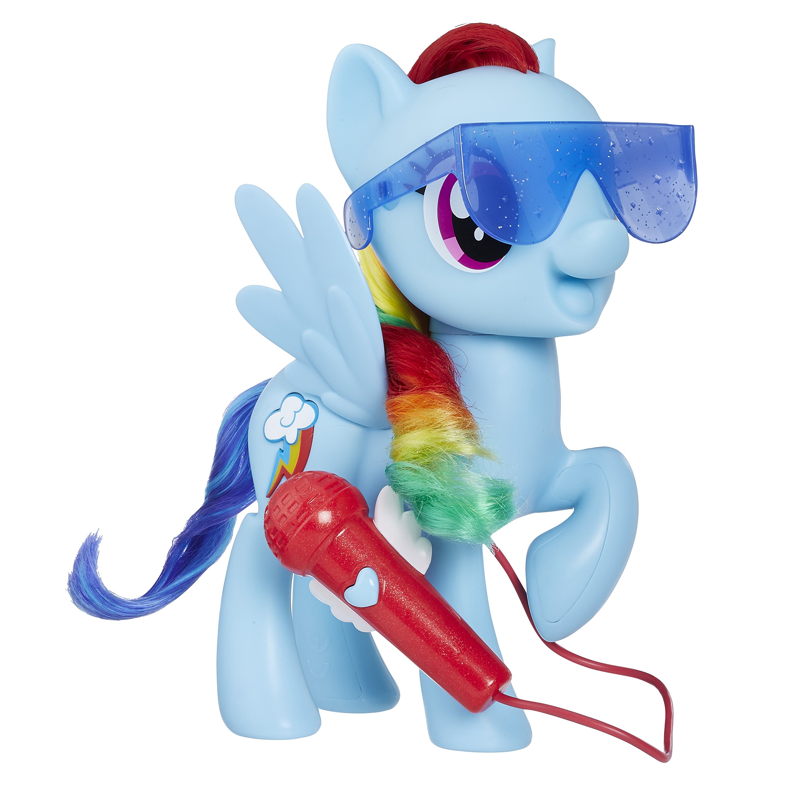 Hasbro E1975100 - Great Singing Rainbow Dash Doll with Voice and Sound Function