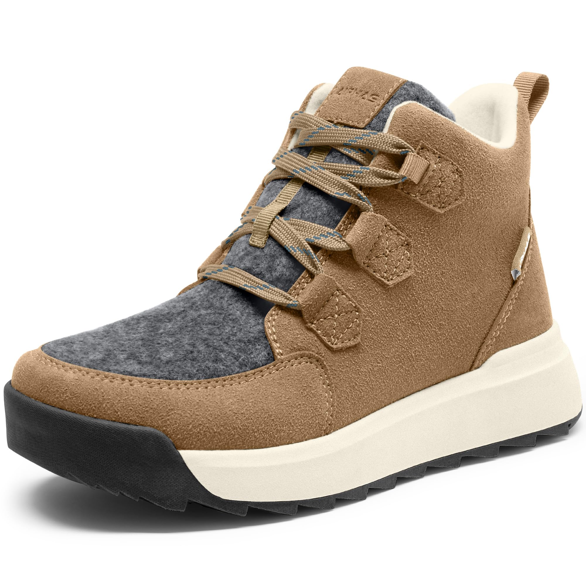 Photo 1 of AIRHAS Women's Winter Warm Snow Boots for Women Comfortable Water-Resistant Womens Ankle Boots Fashion Booties(camel,9.5)