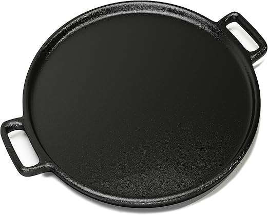 Amazon Com Home Complete Cast Iron Pizza Pan 14 Skillet For