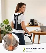 Aollop Posture Corrector Back Brace Men Women Breathable Adjustable Support view 6