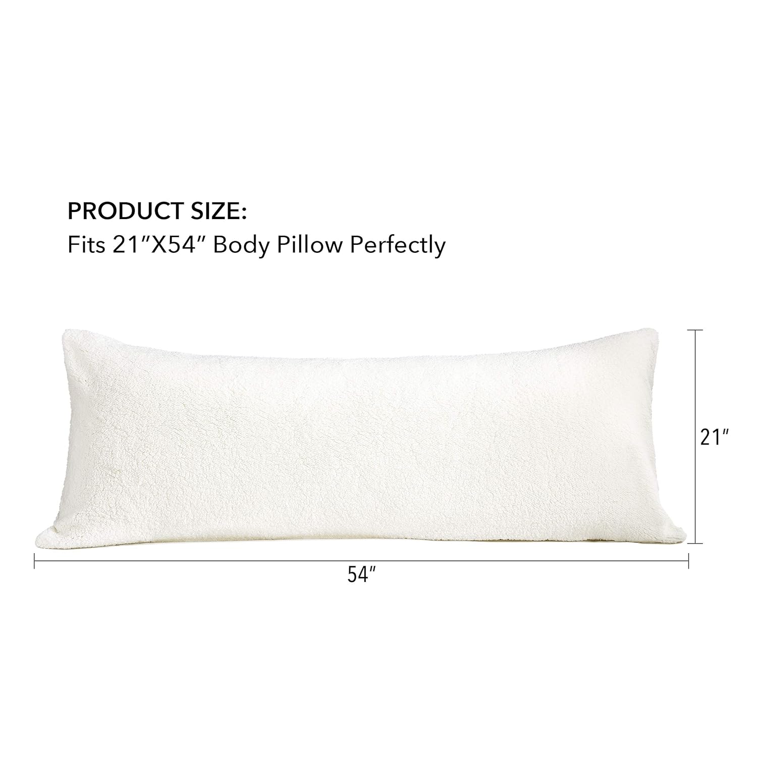 fuzzy body pillow covers