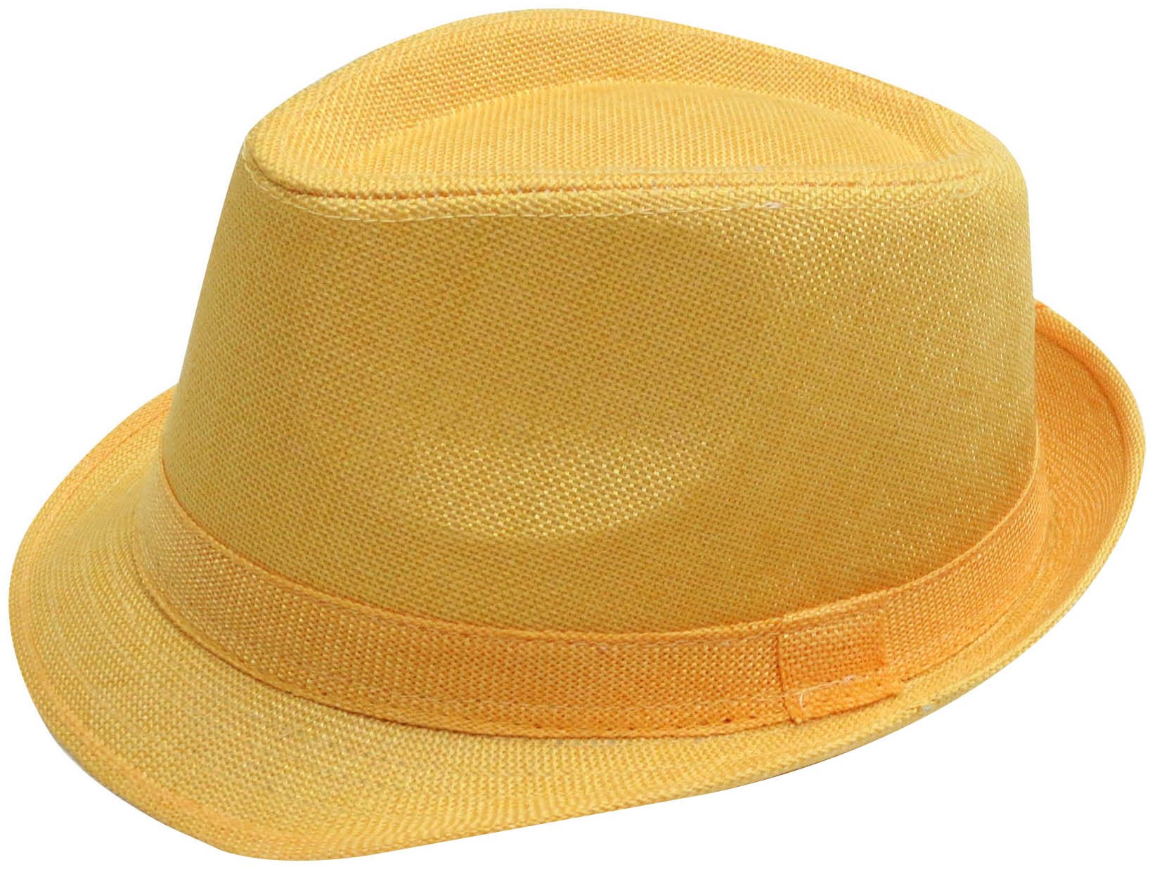 yellow gangster hat
