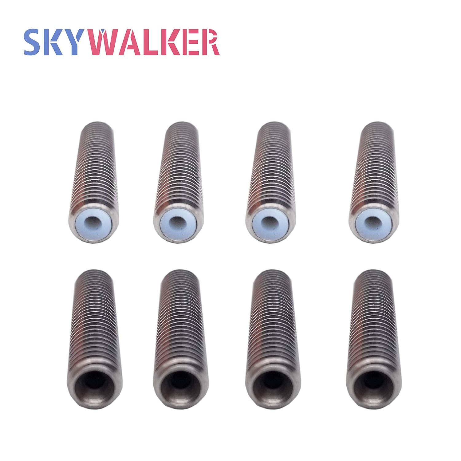 Amazon Com 5pcs 3d Printing Fittings Long Throat Tube Anet A6 A8 Maker Bot Mk8 Nozzle Troat Tube By Skywalker M6 30 Industrial Scientific