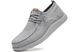 ITAZERO Men Extra Wide Shoes - 4E to 5E Wide Toe Box Shoes for Men XX Wide Width Swollen Feet - Men's Loafers & Slip-ons with Arch Support Insole for Plantar Fasciitis