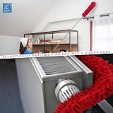 TDBS Microfibre Feather Duster Extendable 145cm Reach Stainless Handle view 8