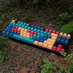 mintcaps PBT Colourful Keycaps Cherry Profile