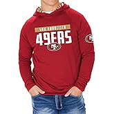 Zubaz NFL Men's Lightweight Hoodie with Lined Hood in Camo, Viper, Zebra Patterns, All NFL Teams, Official Licensed NFL