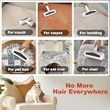 ACE2ACE Pet Hair Remover Roller Reusable Lint Brush with Window view 4