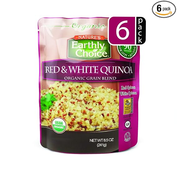 Amazon Com Nature S Earthly Choice Organic Grain Blend Red