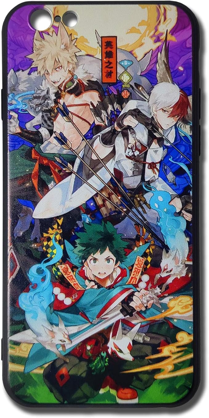 Amazon Com My Hero Academia Class 1a Deku Cell Phone Cases Covers For Iphone 6 Iphone 6s