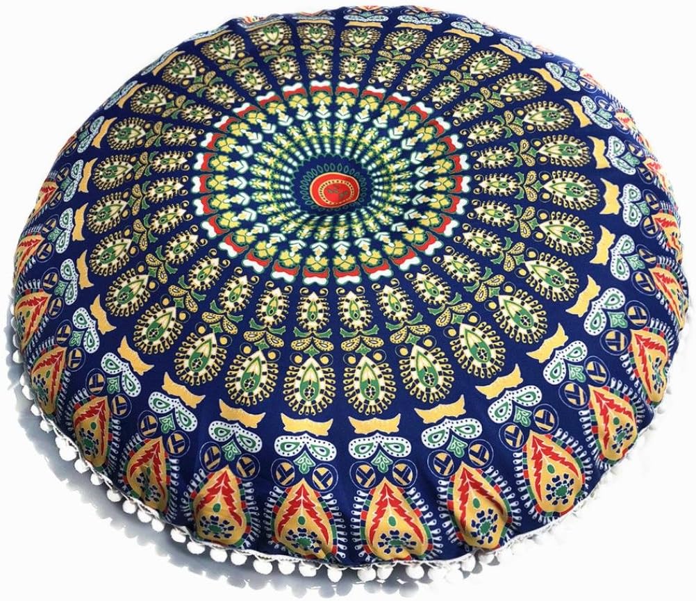 large mandala floor pillow