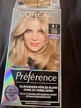 L'Oréal Paris Préférence 8.1 Light Cool Blonde Hair Dye Set
