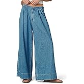 Joe's Womens The Ruched High Rise Wide Leg Palazzo Pant