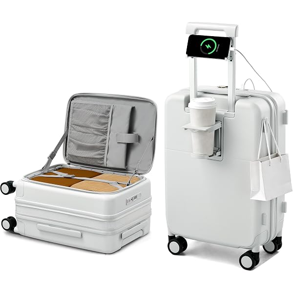 Amazon.com: Hanke 20 Inch Expandable Carry On Luggage 22x14x9