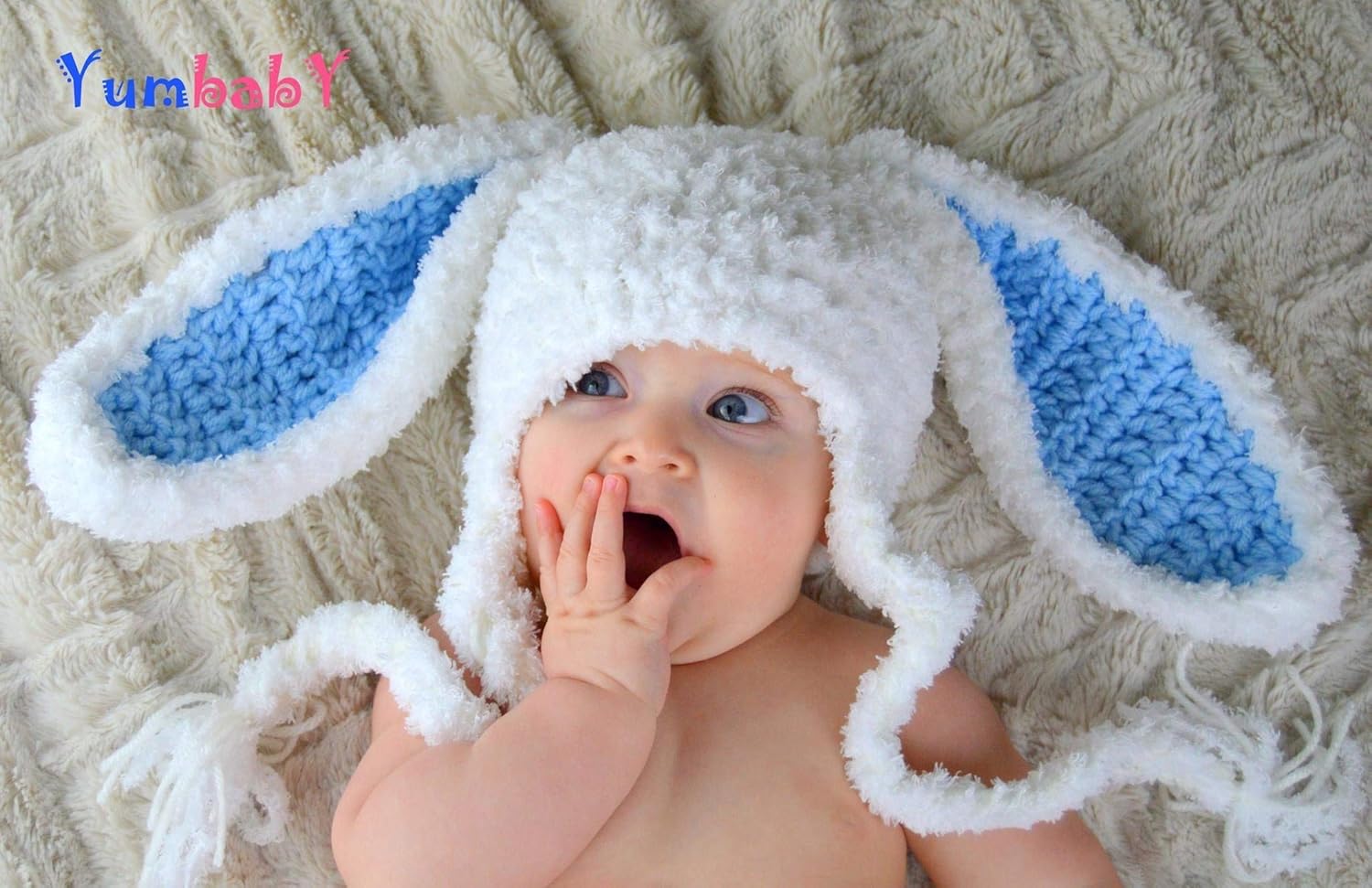 baby bunny ears hat