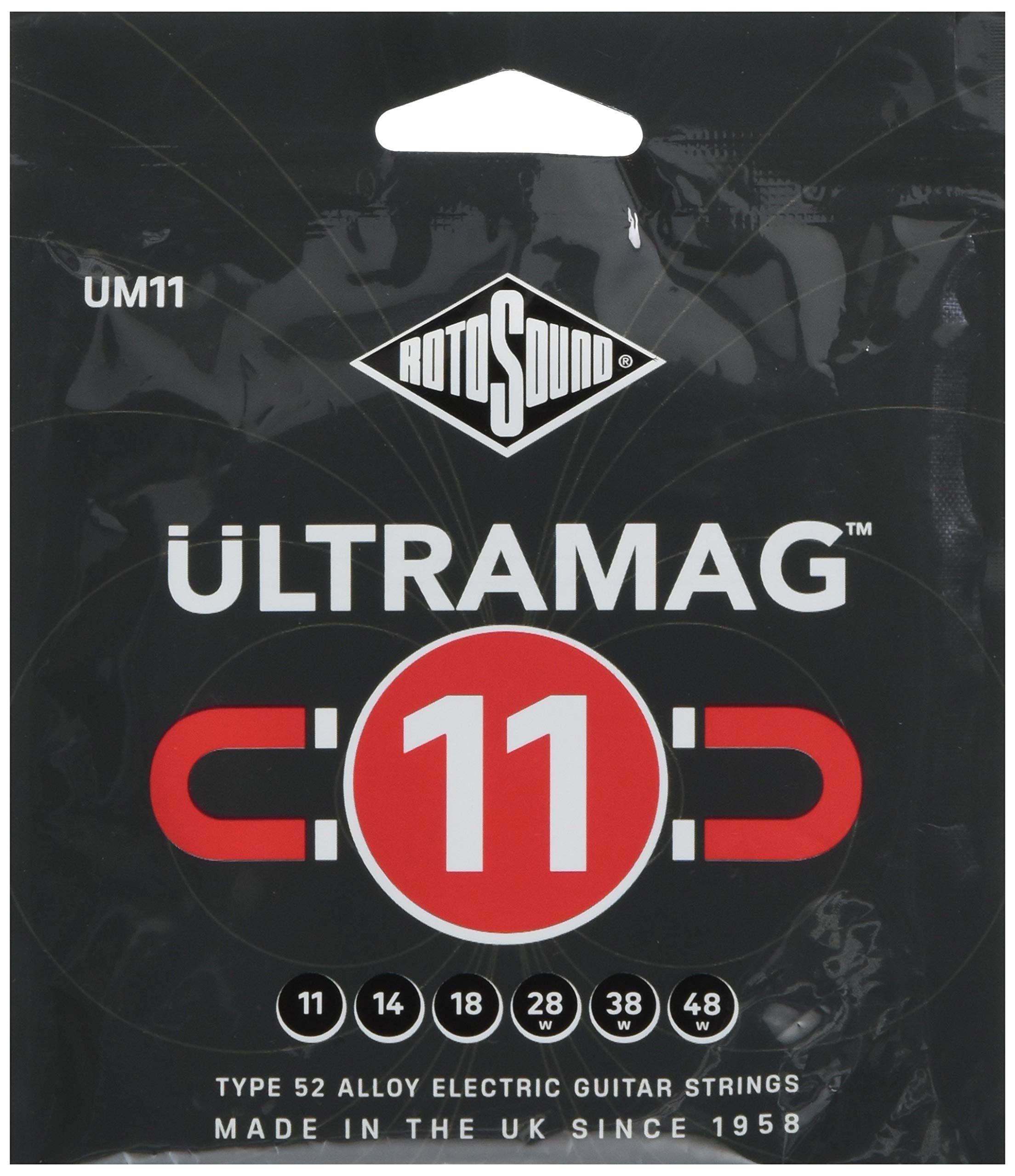 Rotosound Strings for Electric Guitar ULTRAMAG 6-string UM11 Medium 11-48