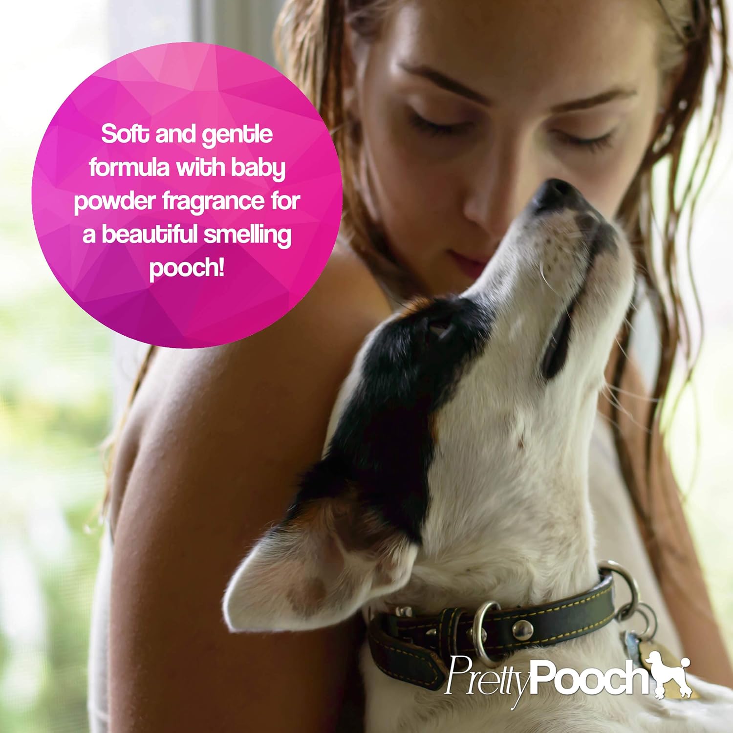 Pretty Pooch Gentle Touch Dog Shampoo & Conditioner (Baby Powder Fragrance), A Non-itchy - Image 5