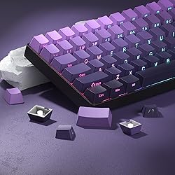 dagaladoo PBT keycap Sets,Side Printed keycaps 75