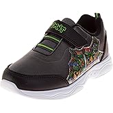 Disney Boy Girl Lilo & Stitch Ninja Turtle Spiderman Sonic The Hedgehog Shoes Laceless Slip on Strap Tennis Runner Athletic Sneakers for Kids Sizes: 10 Toddlers 11-13 Little Kid 1-4 Big Kid