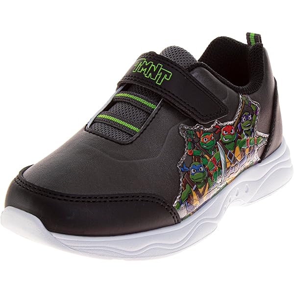 Amazon.com | Teenage Mutant Ninja Turtles Laceless Sneakers LED