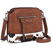 Wrangler Small Crossbody Bags for Women Shoulder Cute Purses and Handbags with Adjustable Strap
