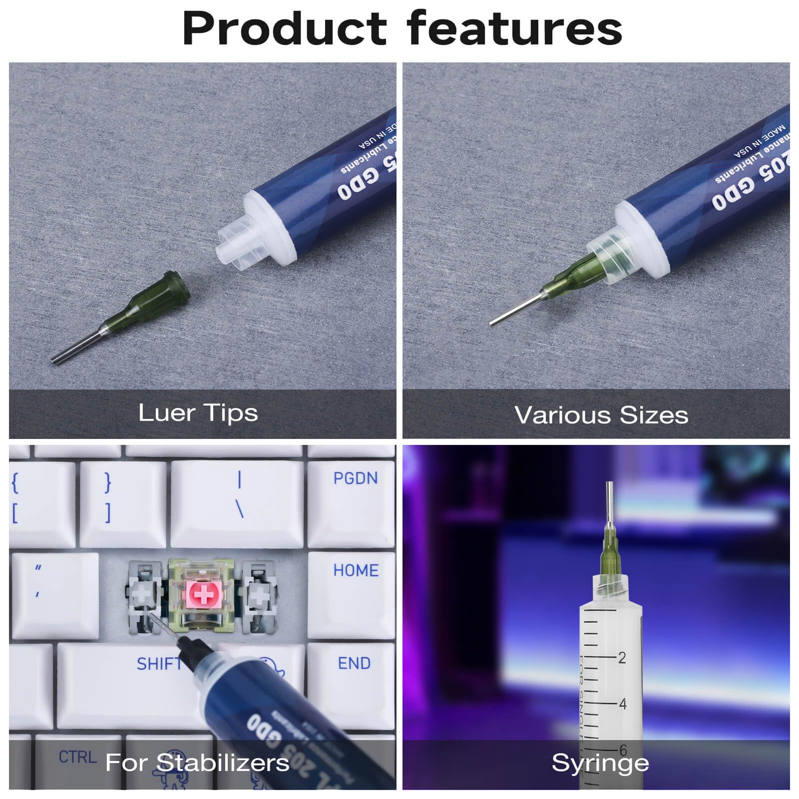 KrytoxGPL205GD0Lubricant, Keyboard Switch Lube GPL 205 Grade 0