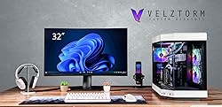 Velztorm White Praetix Custom Built Y60 Gaming