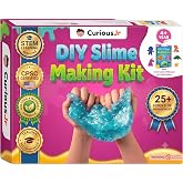 DIY Slime Making Kit for Kids 4+ Years, Create Glitters, Includes Moulds | Unicorn Dinosaur Mermaid Themes, Instruction Manual &amp; Collectibles Inside, Birthday Gift for Boys &amp; Girls