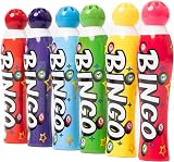 evelay Bingo Dabbers Pack of 6 Six Colours 40ml Display Box view 1