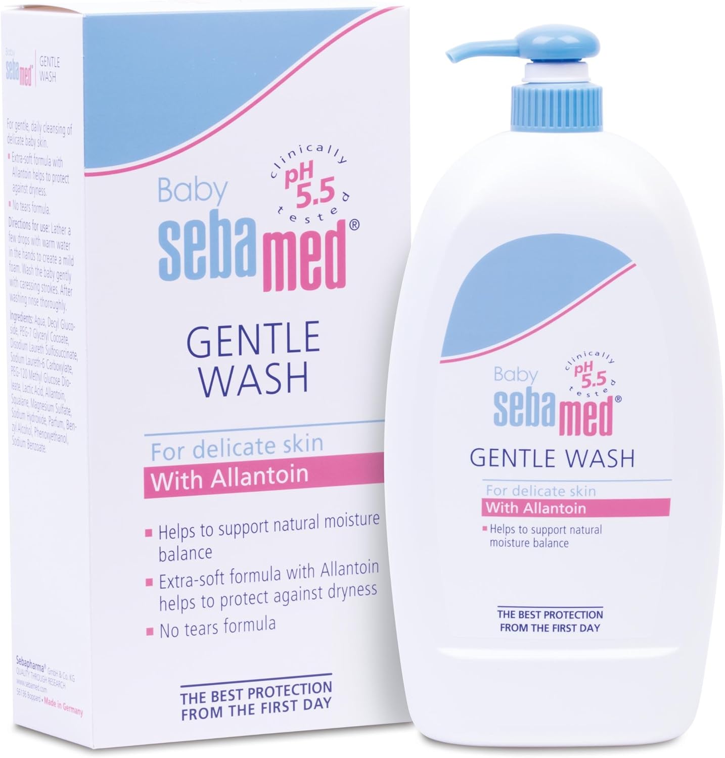 baby sebamed gentle wash