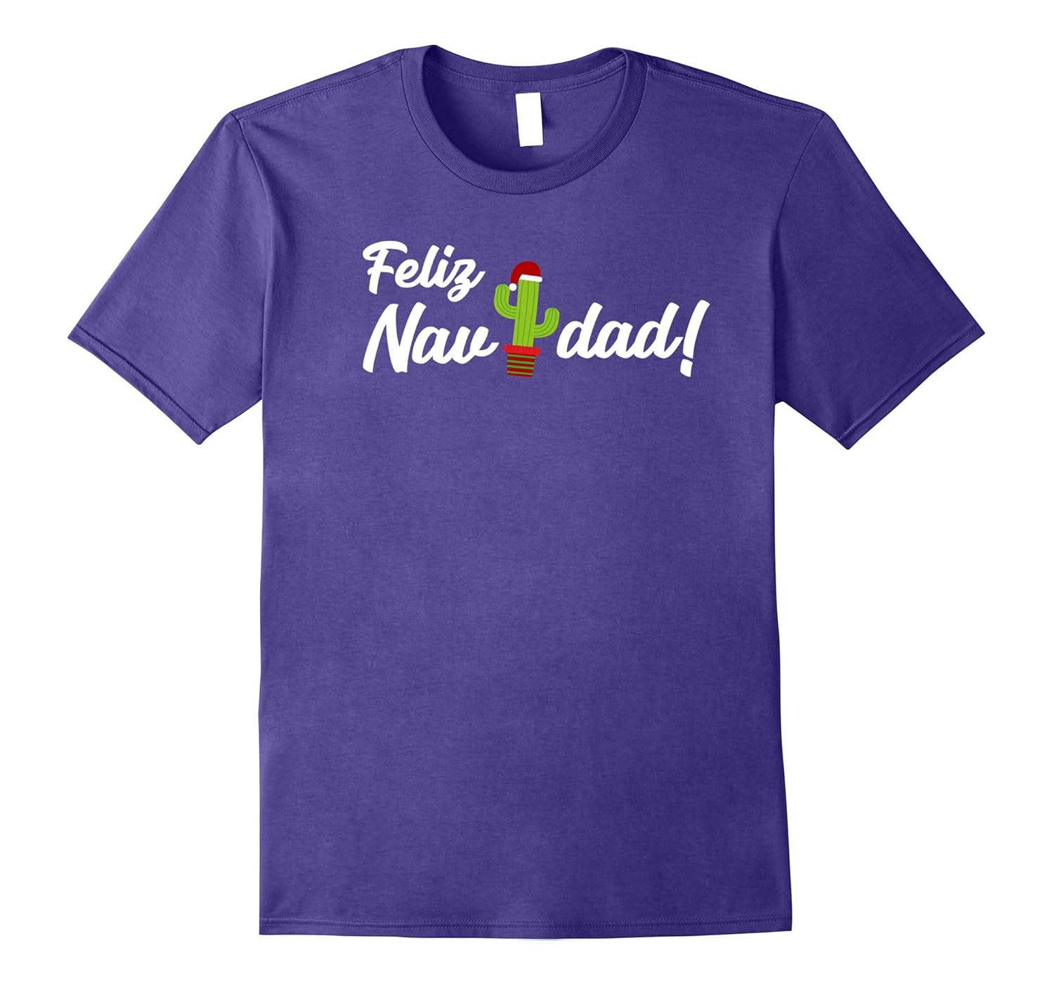 Feliz Navidad Mexican Cactus Shirt, Funny Christmas Shirts-T-Shirt