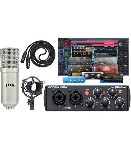 Amazon.com: PreSonus Studio 24c 2x2 USB Type-C Audio/MIDI
