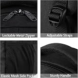 MATEIN 17.3 Inch Laptop Backpack USB Port Anti Theft Water Resistant Black view 6