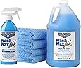 Wet or Waterless Car Wash Wax Kit 144 Ounces. Aircraft Quality for Your Car, RV, Boat, Motorcycle. The Best Wash Wax. Anywhere, Anytime, Home, Office, School, Garage, Parking Lots.