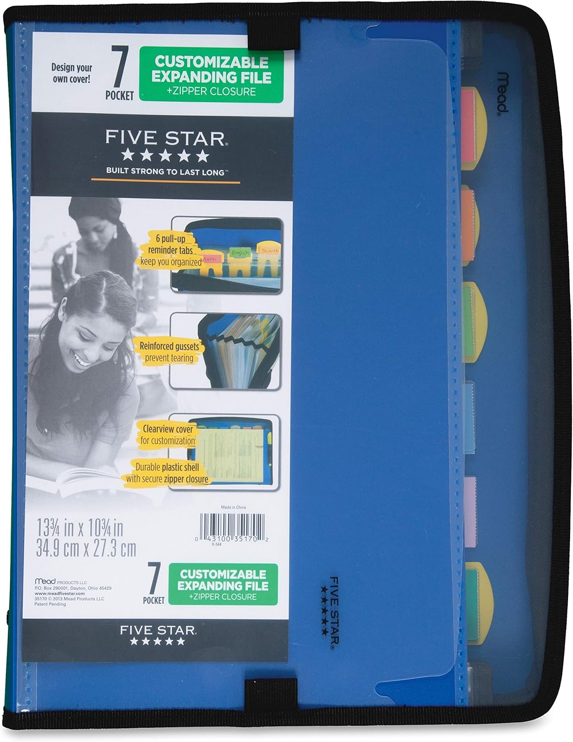 Five Star 7 Pocket Expanding File