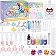 Lip Gloss Making Kit JCOOS 73PCS Lip Gloss Keychain Make Your Own Lip Gloss Kit, Diy Lip Gloss Making kit Moisturizing Shine Beginner Fun Kids Lip Gloss Teen Girl Gifts Trendy Stuff Preteen Girl Gifts