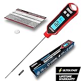 Kizen IP109 Waterproof Meat Thermometer with Long
