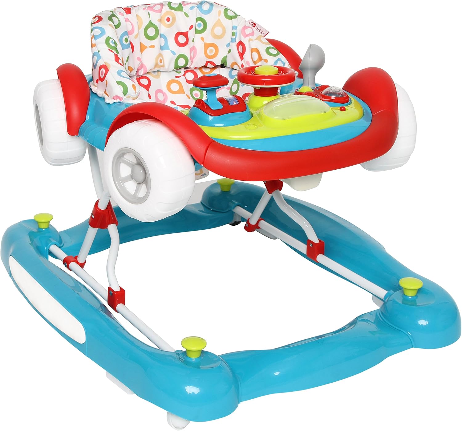 MyChild Coupe 3-in-1 Baby Walker Multi, Activity Centre Baby Walker, Easy compact fold Frame for Storage - Image 3