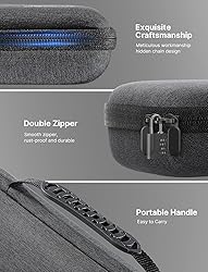 JSAUX Carrying Case Compatible with Steam Deck/ROG