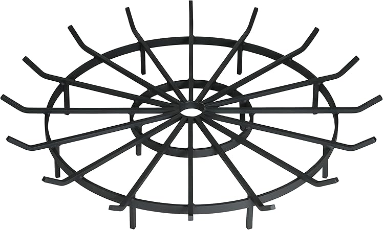 Amazon Com Steelfreak Wagon Wheel Firewood Grate For Fire Pit