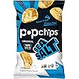 Popchips Sea Salt Potato Chips 5 oz Bags (Pack of 5)