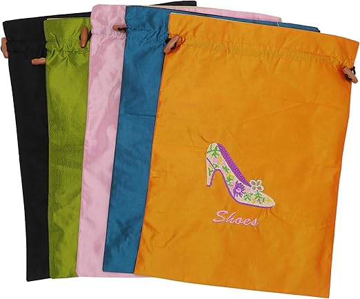 silk shoe bags